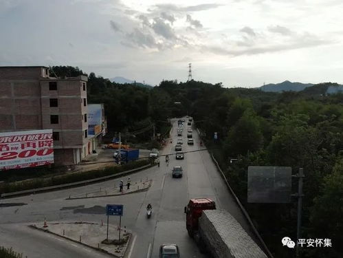 怀集 出动无人机, 空中喊话 疏导交通